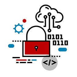 FERCHAU Whitepaper – Sichere Cloud Icongrafik: Sichere Cloud